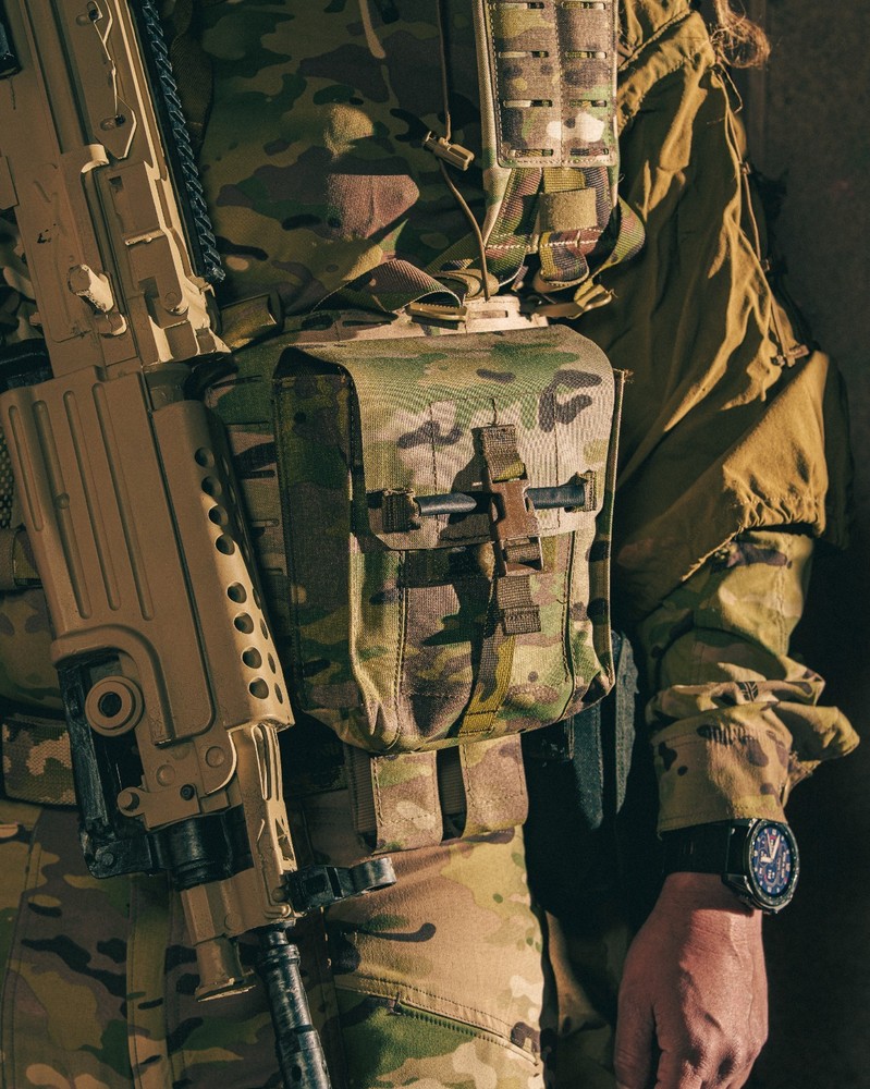 New STP Multicam Utility Pouch / M60 With release Handle. - SEAL DEVGRU NSW SOF