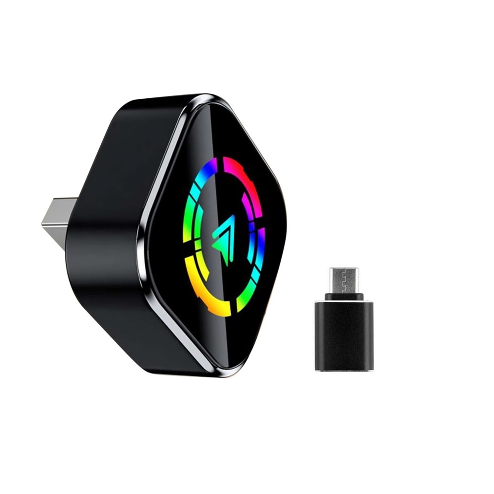 For Apple CarPlay Wireless Dongle USB Adapter Bluetooth 5.0 for Android Auto Car