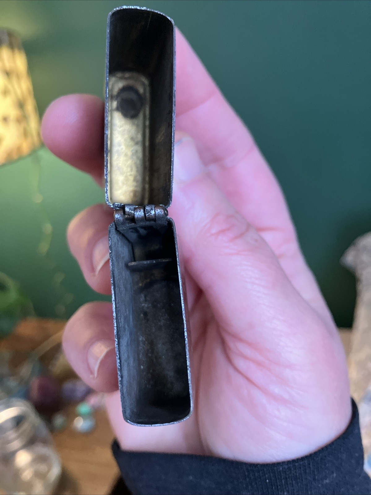 1950s Korean War K-8 Airmens Open Mess 5th AirForce Lighter TrenchArt Korea Map