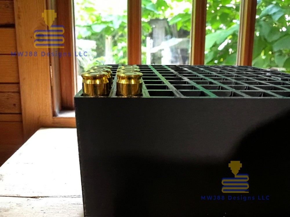 5.56x45 NATO Stackable Ammo Storage Box Tray - 100rd Round - Multiple Colors!