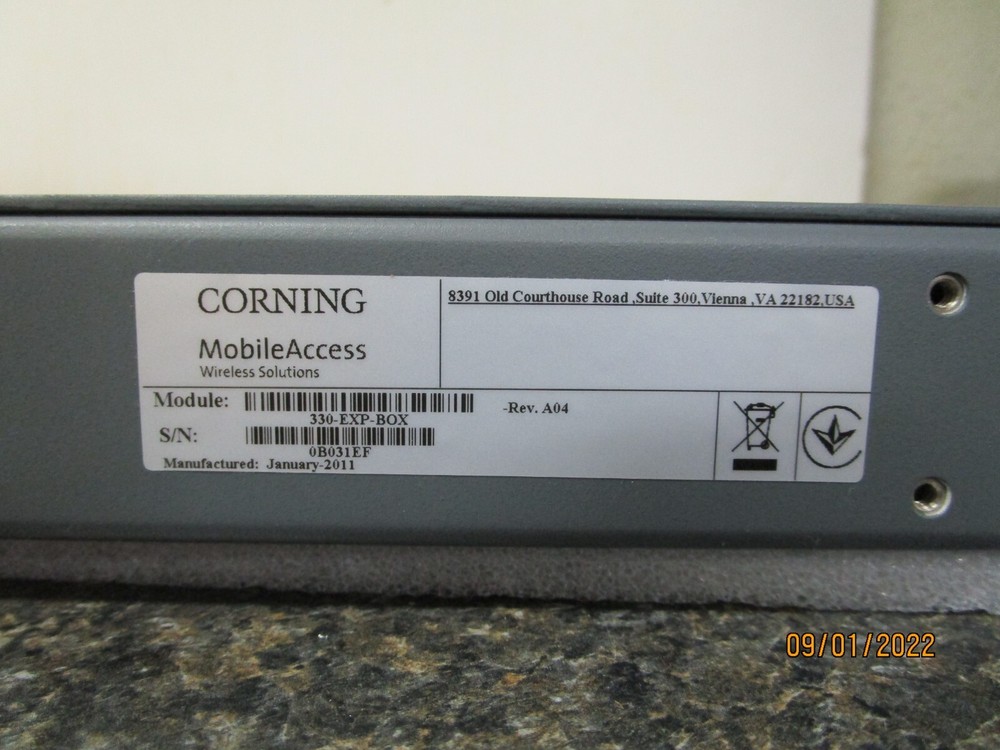 Corning Mobile Access Expansion Box 330-exp-box