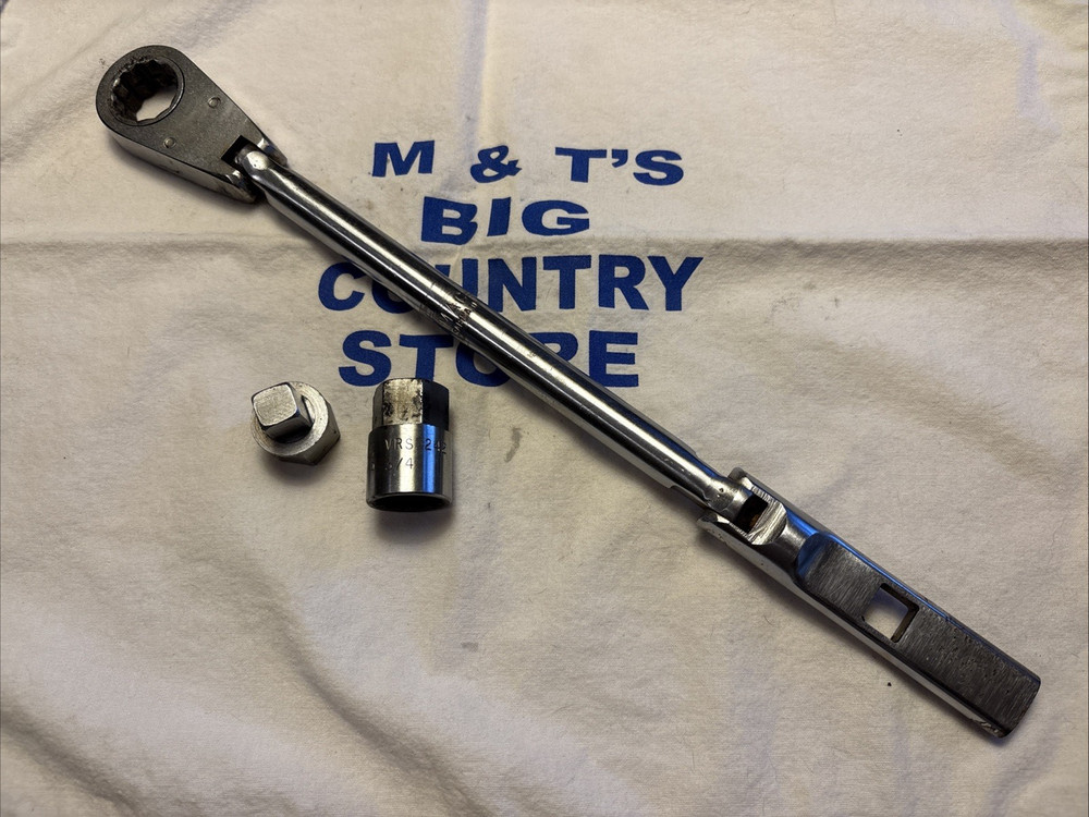 Mac Tools Specialty Front End Alignment Flex Ratchet VRF with Adapter & Socket