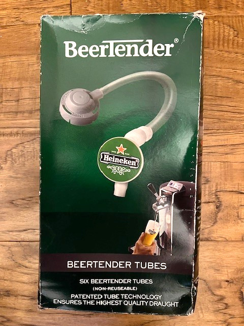 Heineken BeerTender Tubes (lot of 2) SEALED NEW, ships FREE!