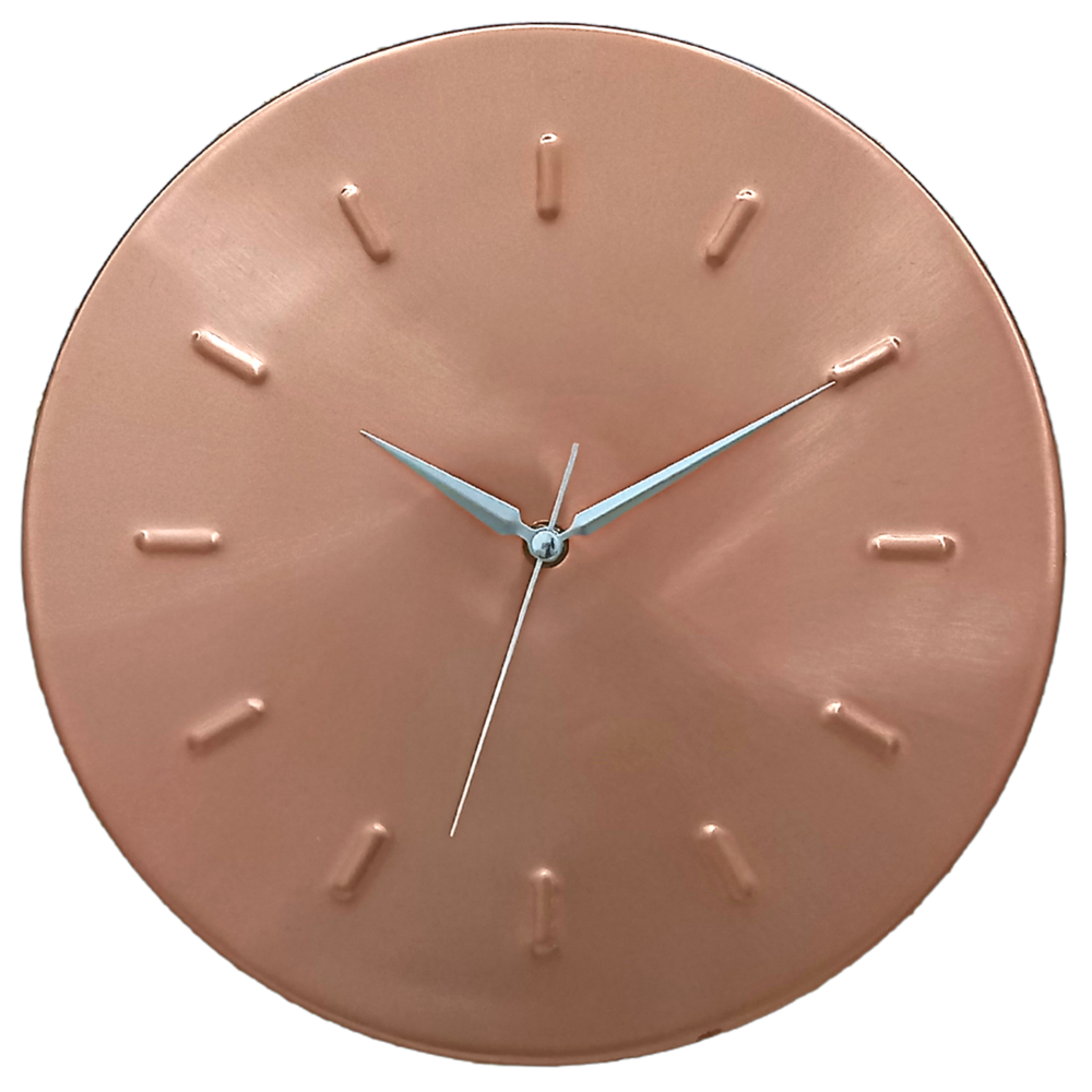 Modern Wall Clock, Unique Handmade Art Deco Copper Wall Clock for Wall Decor