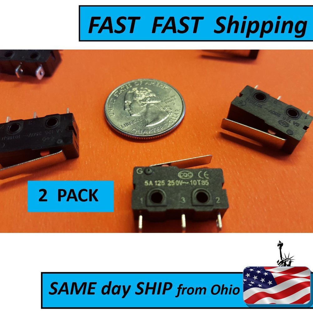 Switch - Limit with both NO & NC contacts - 2 PACK