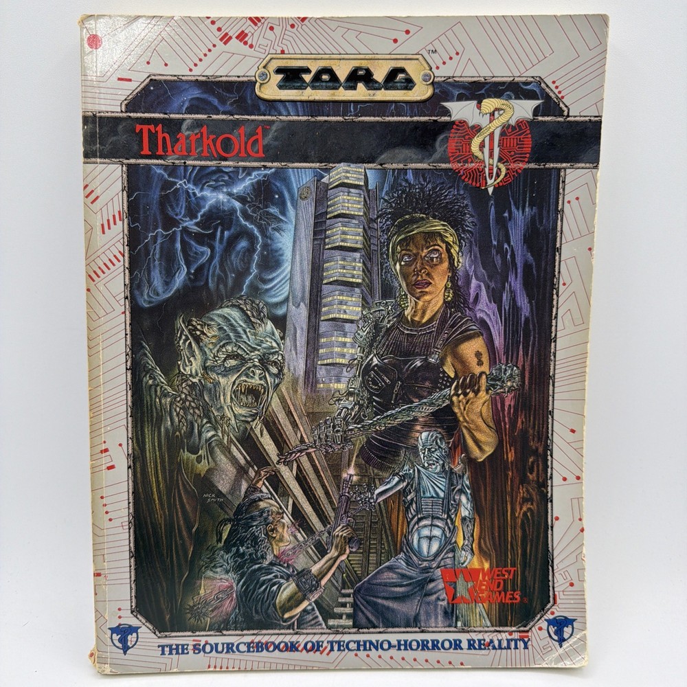 TORG Tharkold Sourcebook Techno-Horror Reality Roleplaying Game Possibility Wars