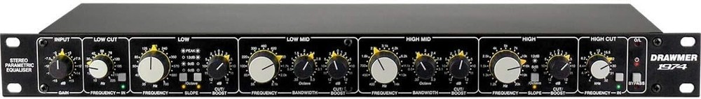 Drawmer 1974 Stereo Parametric Equalizer Black New