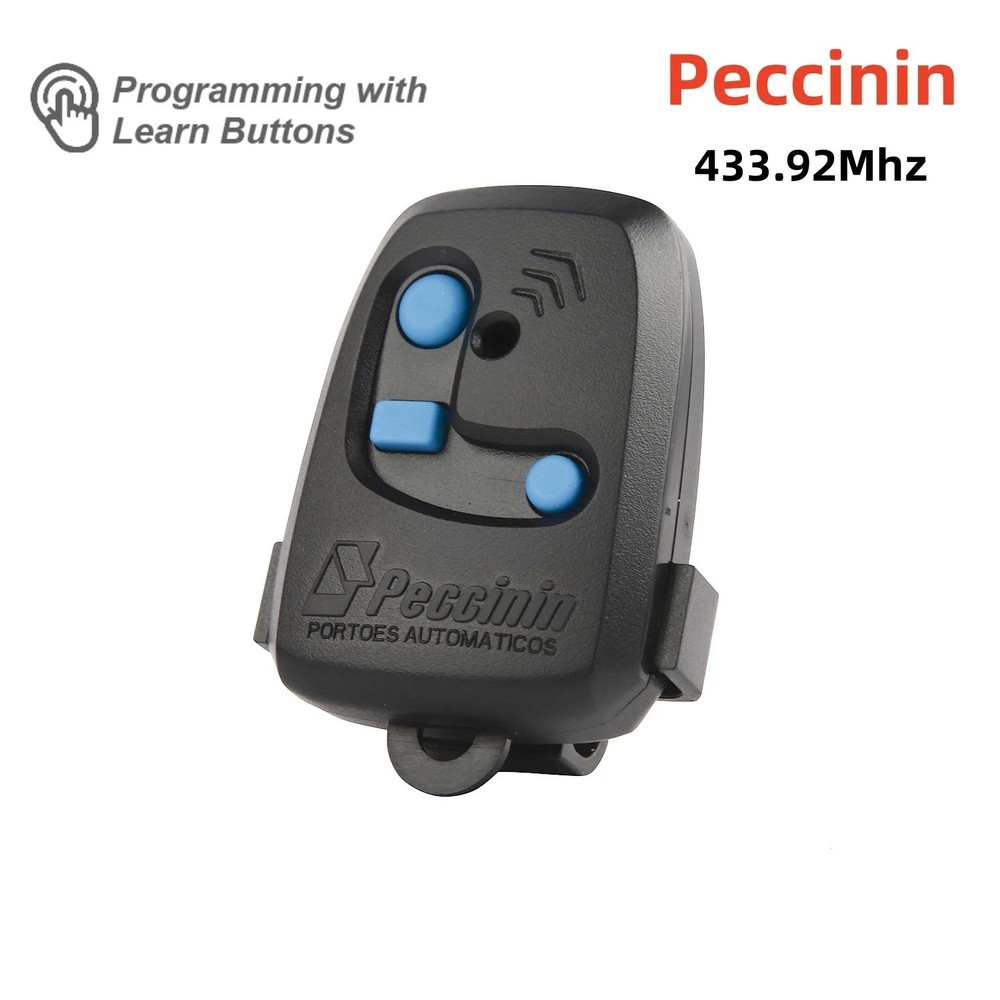 PECCININ TX 3C Remote Control For Electronic Gate 433.92mhz Rolling Code