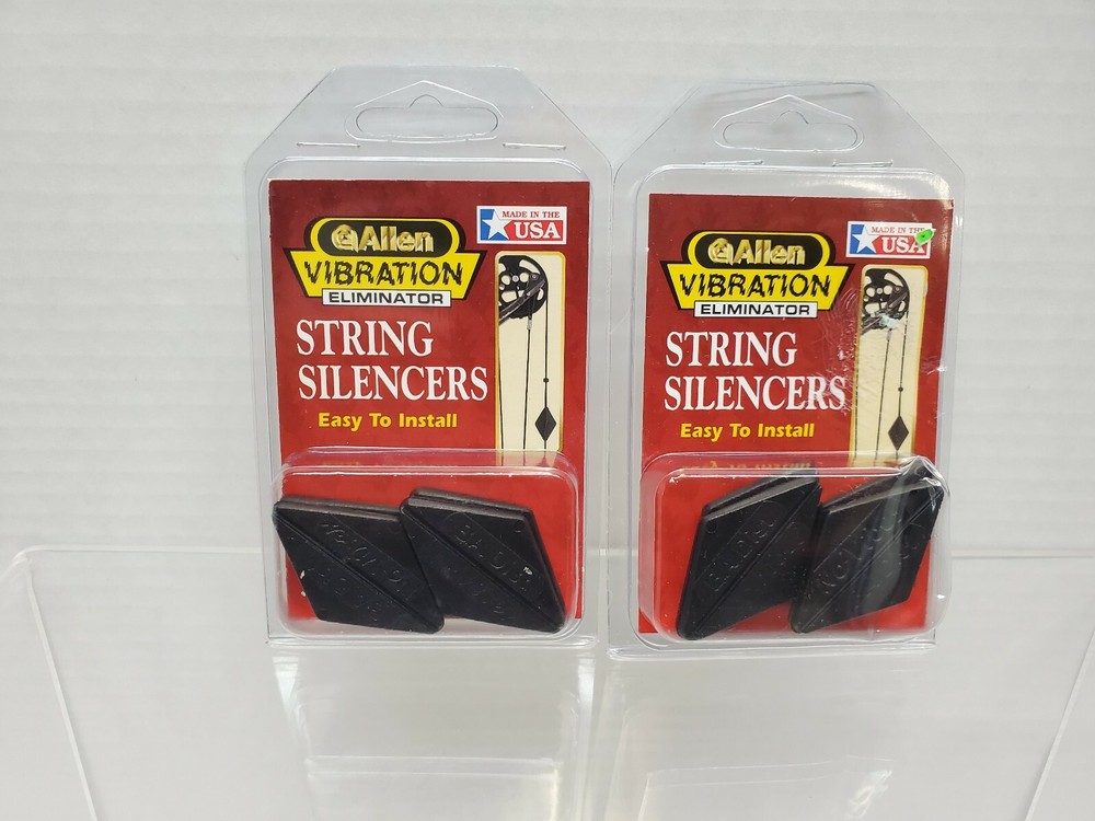 2- ALLEN VIBRATION ELIMINATOR STRING SILENCERS #462