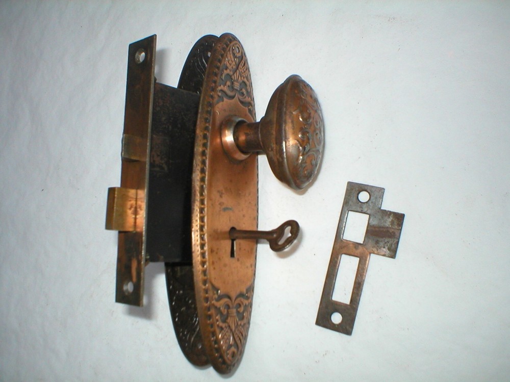 Antique Victorian Era Door Hardware