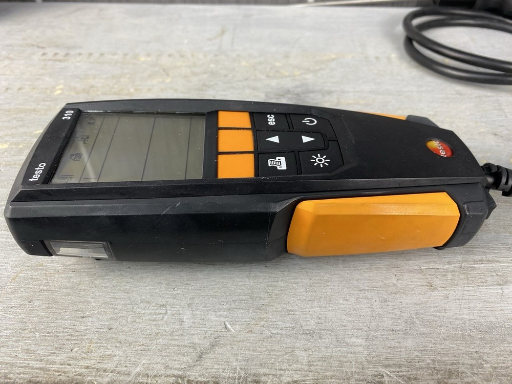 AS-IS Testo 310 Combustion Analyzer Kit Flue Gas Detector*No Printer*Untested