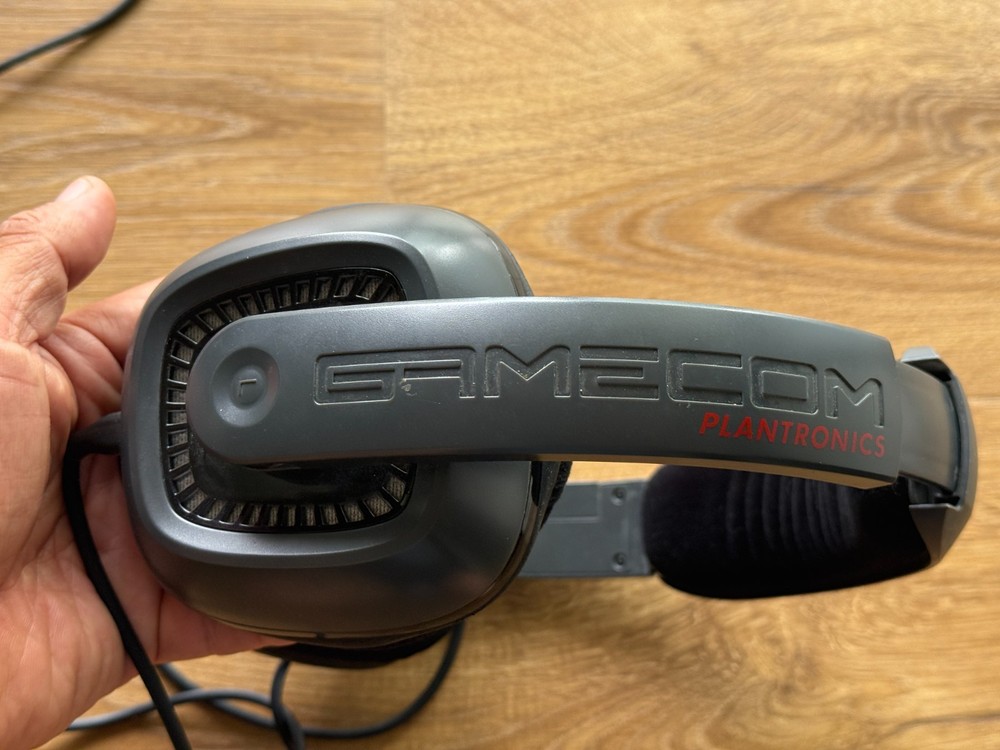 Plantronics Gamecom Surround Sound Headset missing USB adapter Tested Works