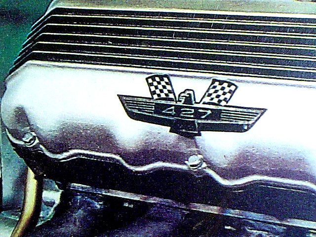 THREE VINTAGE 1960's FORD 427 OHC SOHC DRAGGIN ENGINE ADVERTISING PAPER POSTERS