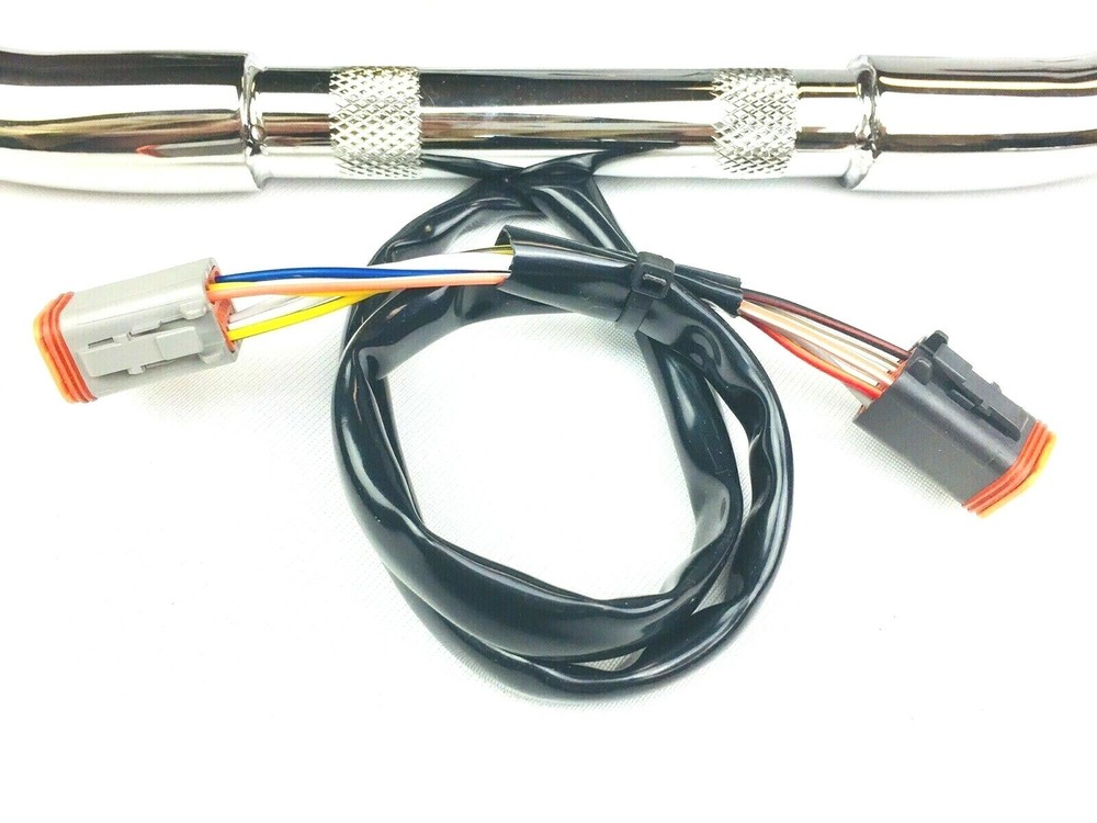 16" Handlebar wire switch extension kit 96 -06 Harley Softail for Plug n Play