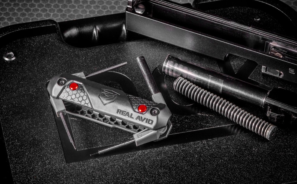 Real Avid 4-in-1 Multitool for Glock | Sight & Punch Tool, Screwdriver AVGLOCK41