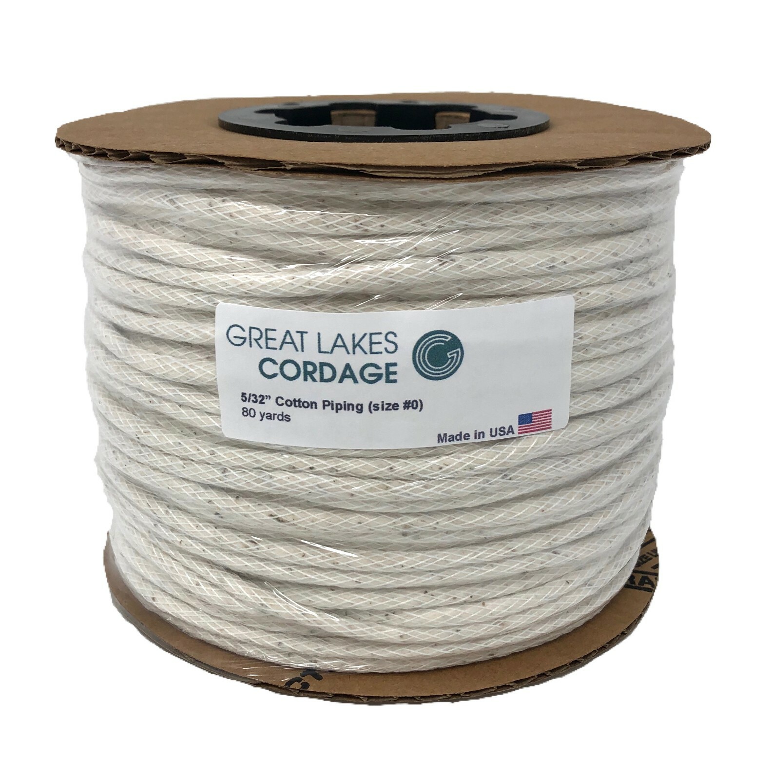 Great Lakes Cordage Cotton Piping Welt Cord, all sizes