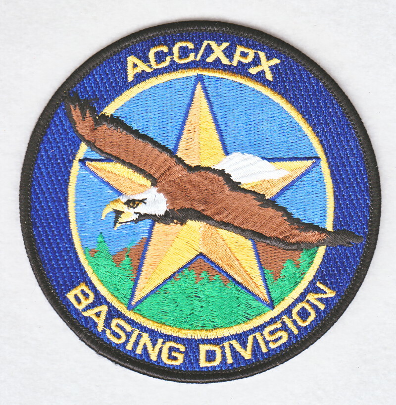 USAF Air Force Patch: Air Combat Cmd Directorate of Plans & Programs Basing Div