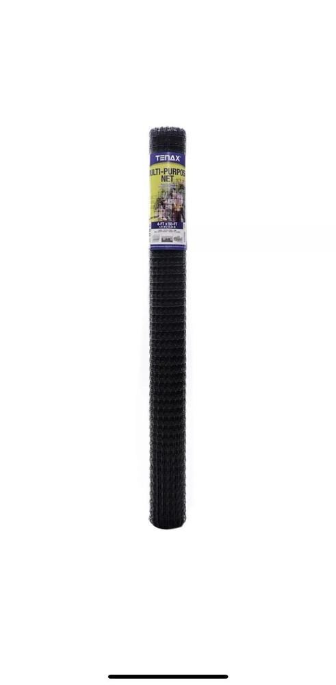Tenax Multipurpose Netting 4’x50’ Black