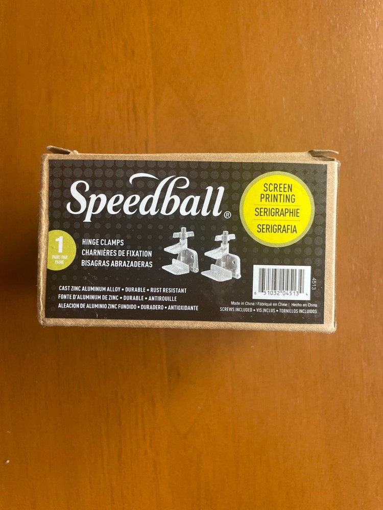 Speedball Hinge Clamp Pair for Screen Printing  - New Never Used