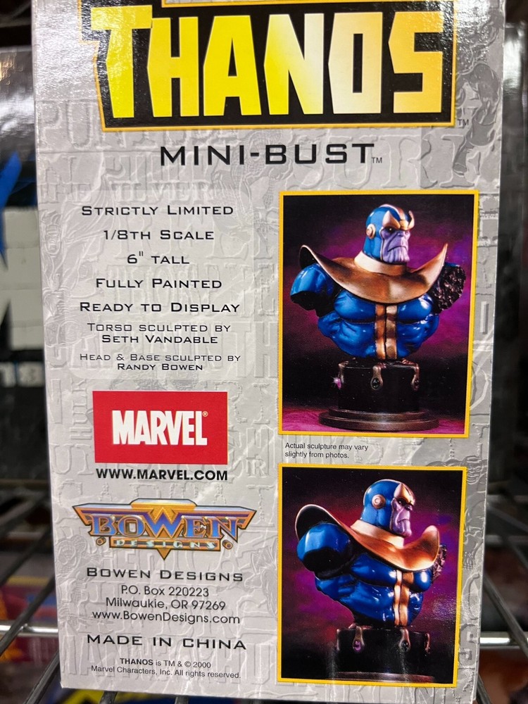 Marvel Bowen Mini-Bust Thanos #4673/5000