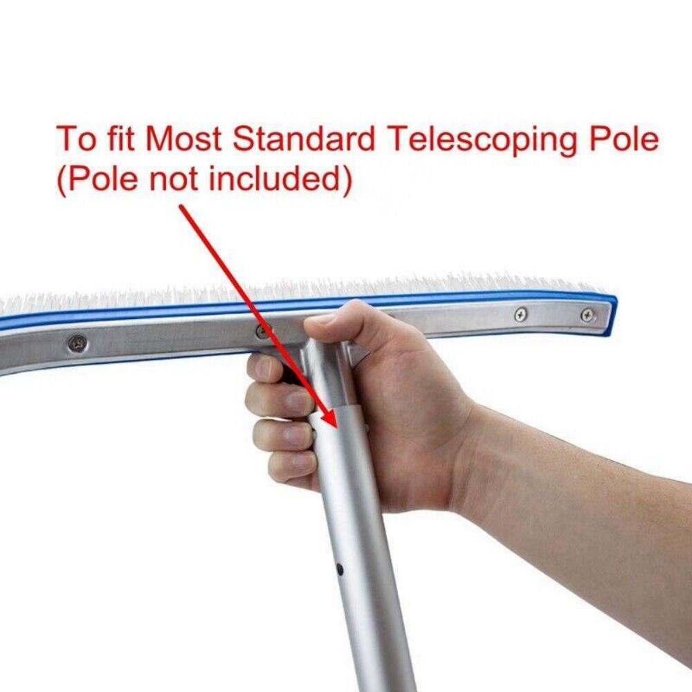 Pool Wall Brush Pool Accessories 18" Pool Brushes Plastic Cleaning Accessories