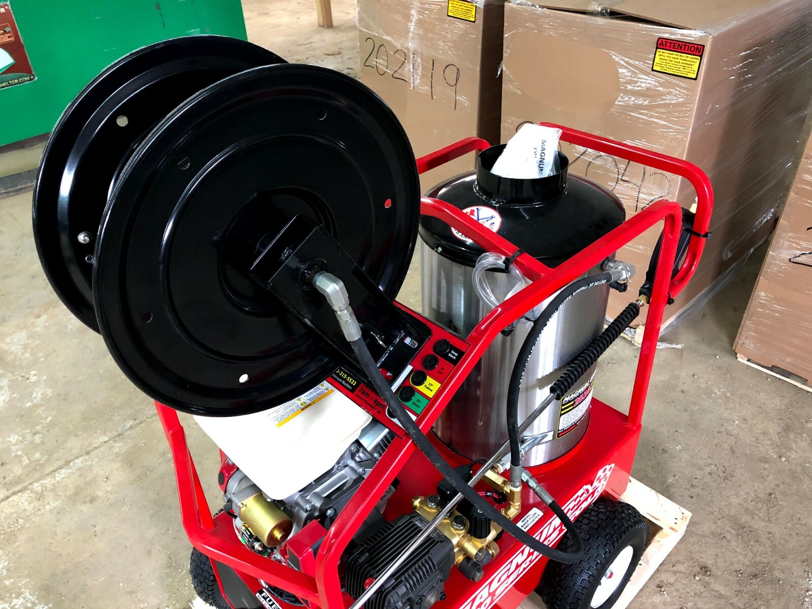 NEW- 2022 Easy-Kleen Magnum 4000 Series Hot Water Pressure Washer Burner Diesel