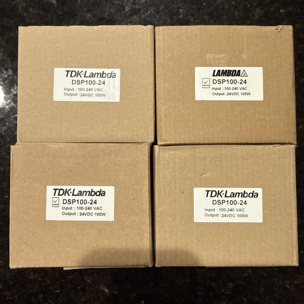 TDK-Lambda DSP100-24 Power Supply 100w, 100-240VAC 2200mA 24VDC