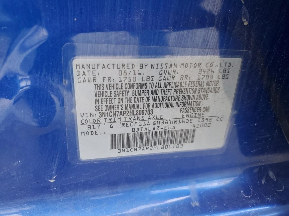 Fuse Box Engine Hatchback Note Fits 13-19 VERSA 4936944