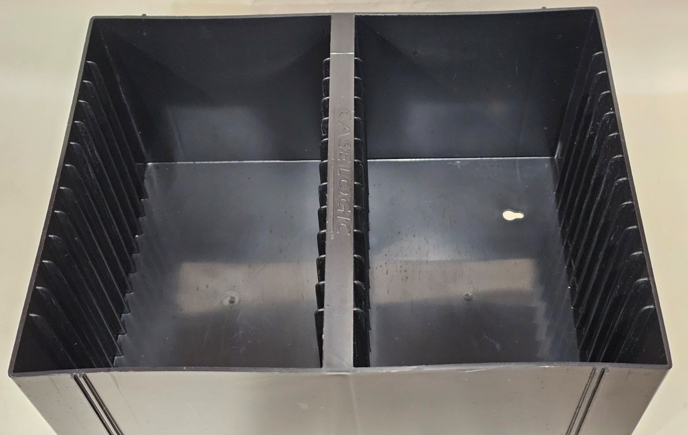 Case Logic CD Storage Rack, Plastic Stack Wall-Mount, holds 22 single & 4 Double