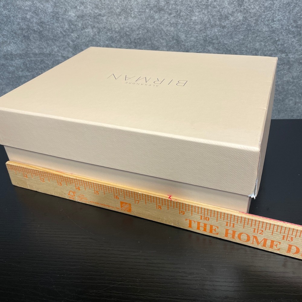 Alexandre Birman GIFT BOX Large Beige With Dust Bag & Tissue Packaging Set