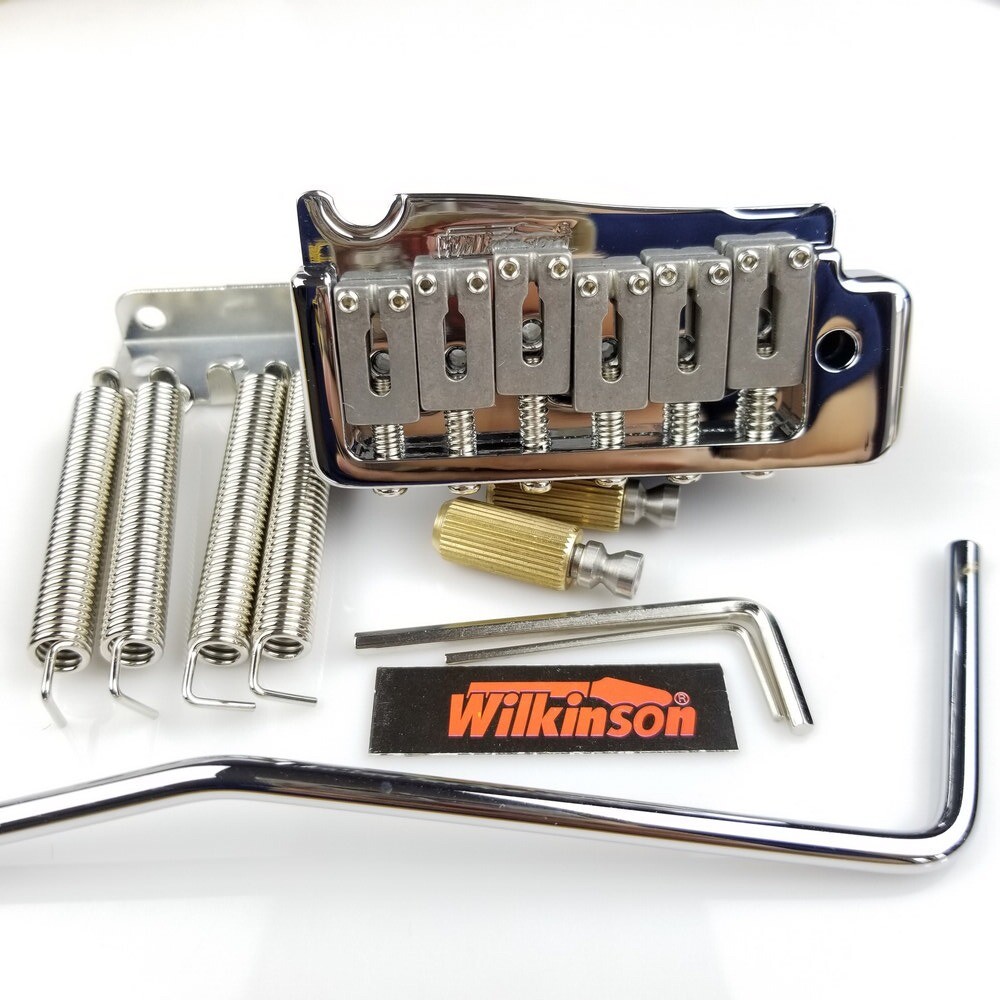 Wilkinson Wvp Tremolo System Bridge 2point Steel Saddle