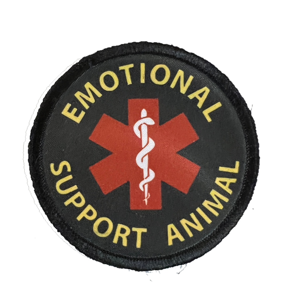 Emotional Support HUMAN Do Not Pet Funny Morale Patch