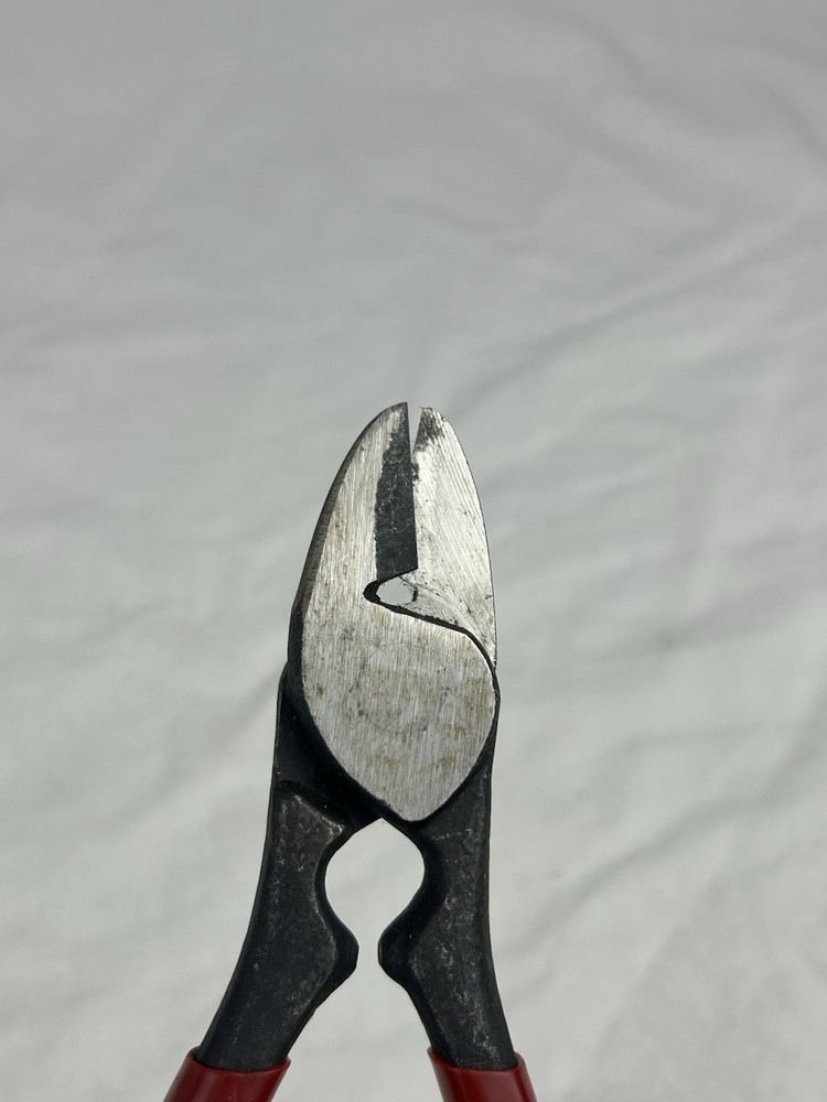Klein 7.5" All Purpose Cutting Shears Cable Cutters Red Handle 1104