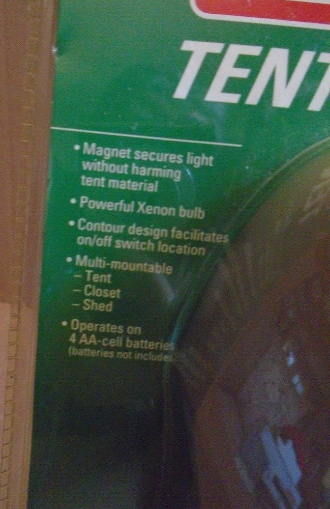 Coleman Tent Light #830-250 NEW Sealed