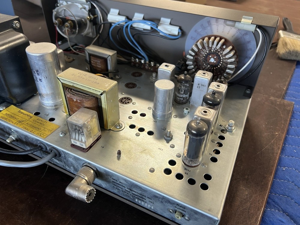 Vintage Browning Golden Eagle Mark III SSB Tube Transmitter for restore project