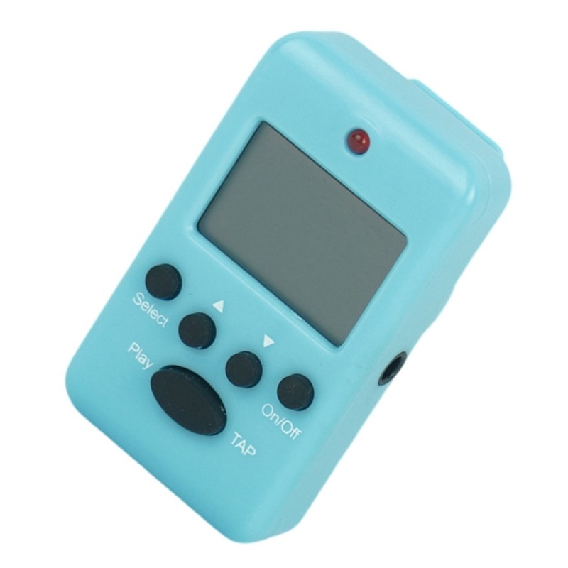 Mini Electronic Metronome Instrument Digital Beat Tempos Metronome Multifunction
