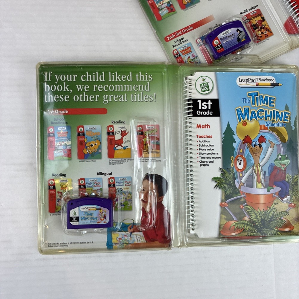 LeapFrog Educational Learning 8 Books with Cartridges