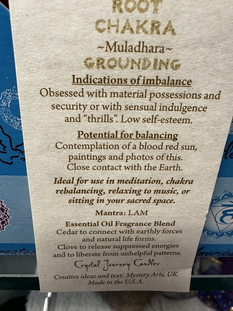 Chakra Votive Candle