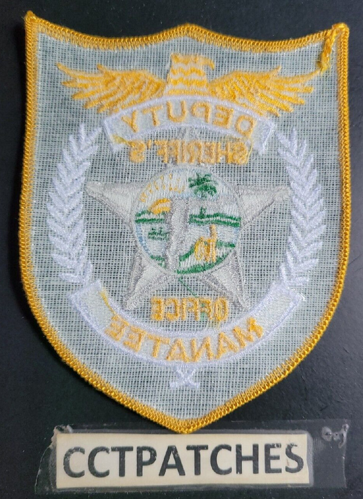 MANATEE COUNTY, FLORIDA SHERIFF OFFICE SHOULDER PATCH FL