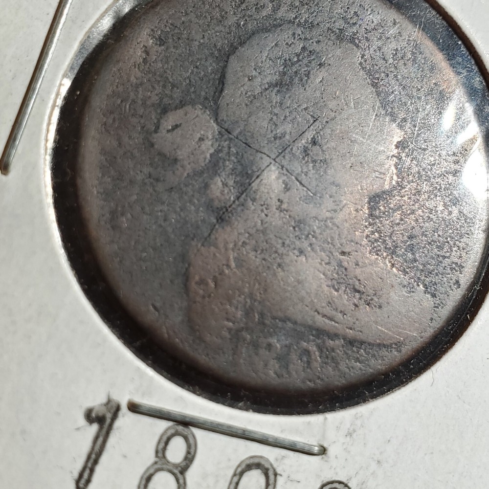 1803 Draped Bust Large Cent. Only 3,131,691 Minted Rare
