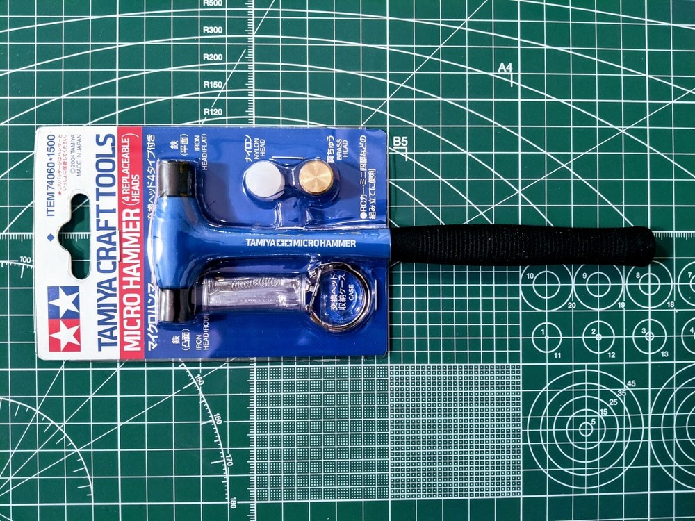 Tamiya Craft Tools Micro Hammer (4 Replaceable Heads) 74060