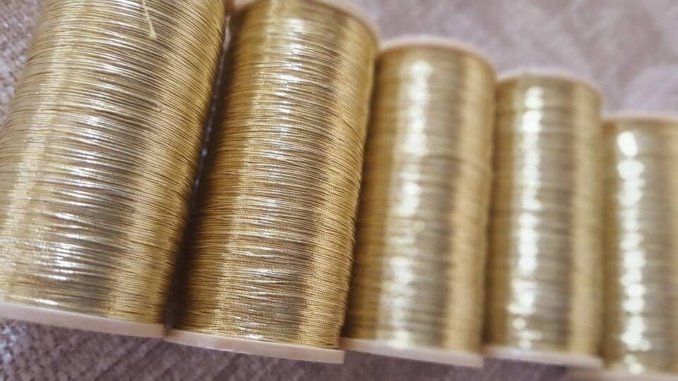 Antique French Gold Threads
