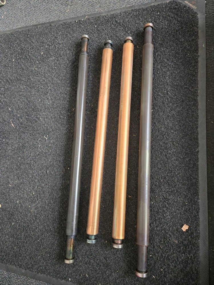 Hamada Press Rollers, Hamada B252, B452A, B552 Copper & Hard Rollers