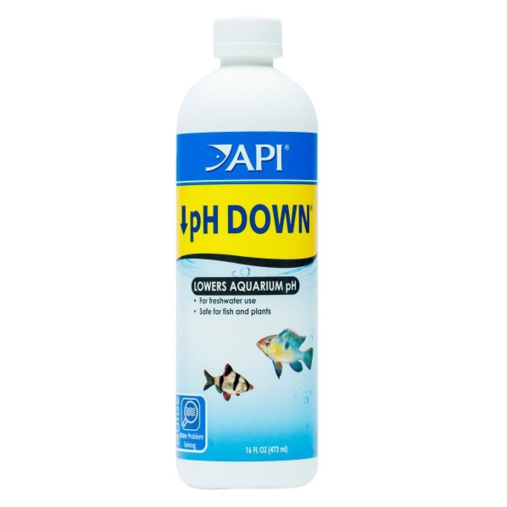 API Aquarium pH Control Kit: pH Down 16oz & pH Up 4oz - Freshwater