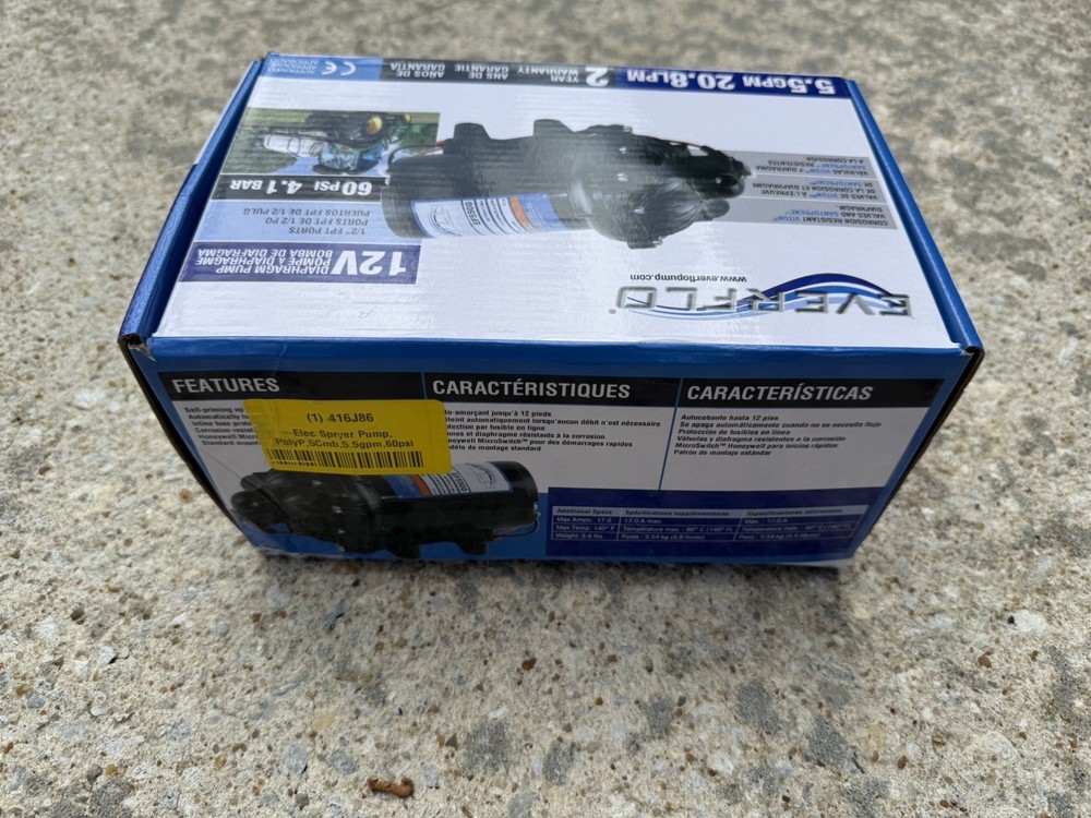 Everflo 5.5 GPM Diaphragm Pump