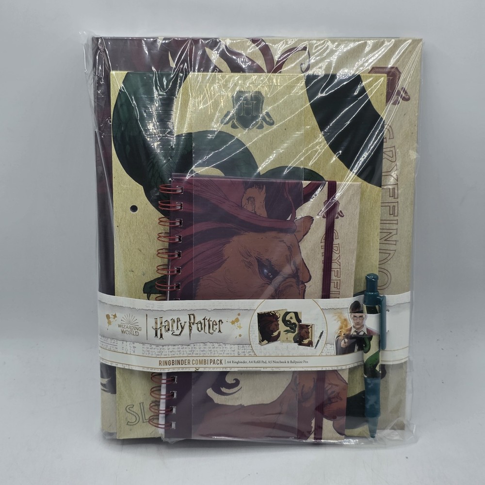 Harry Potter Ringbinder Combi Pack A4 Refill Pad Notebook & Pen