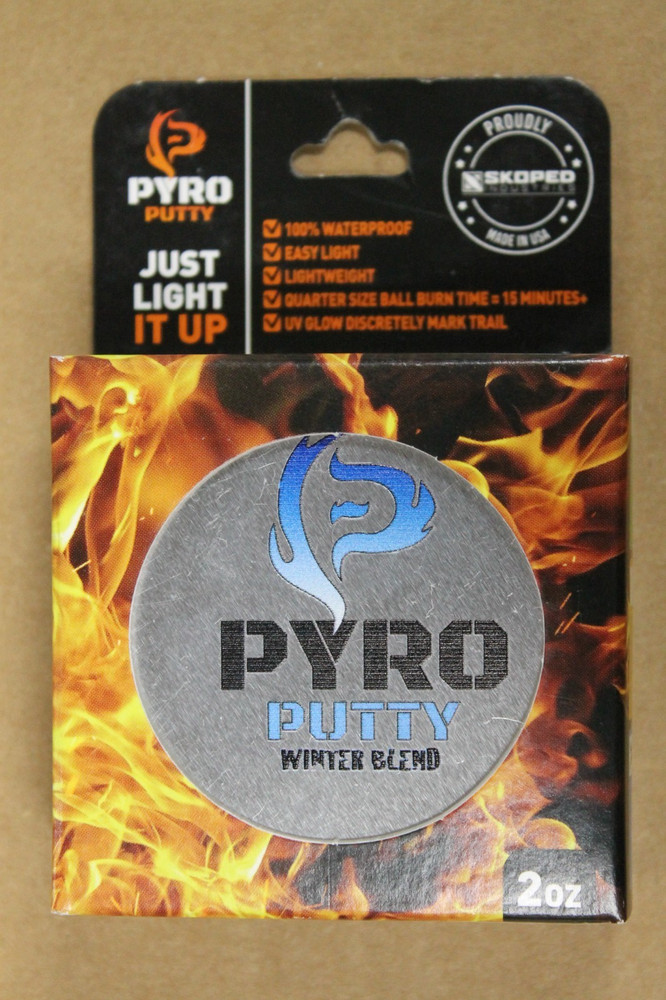 Pyro Putty - Winter Blend - 2oz - Resealable Hard Case Container
