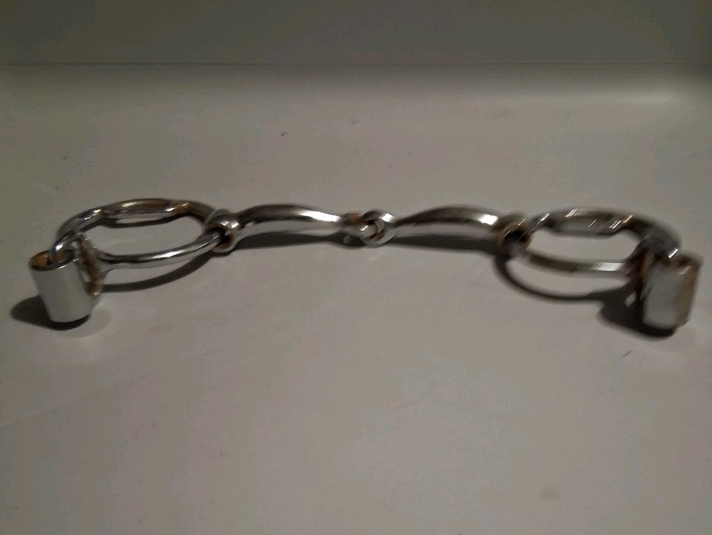 English, O-Ring, Adjustable, Rollers, Snaffle Horse Bit, 5"