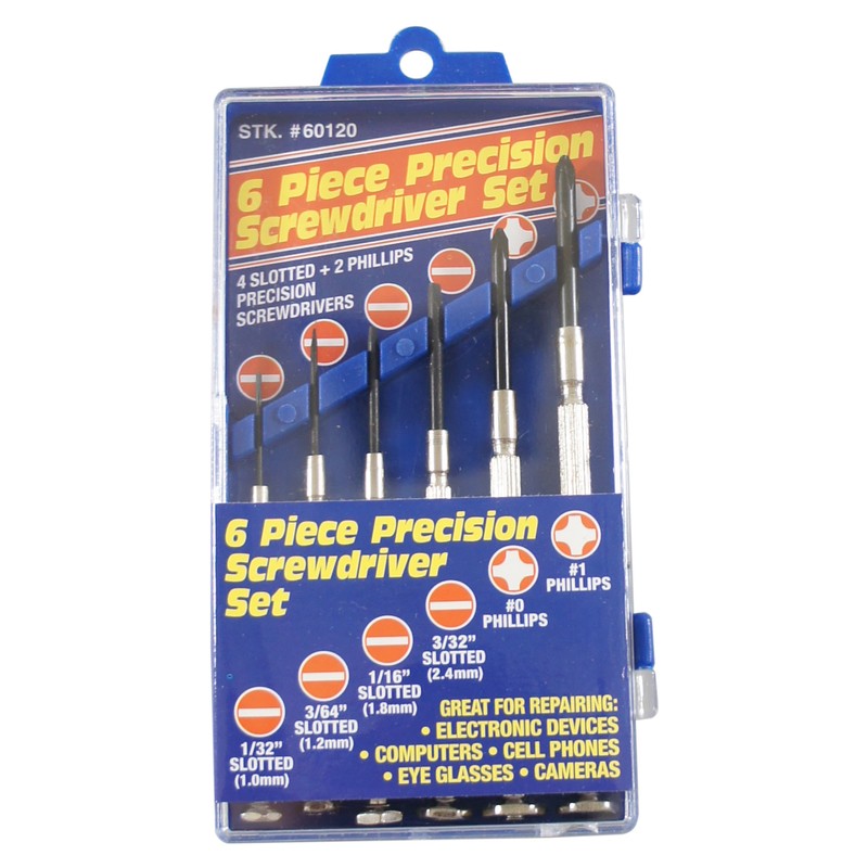 Best Way Tools 60120 Precision Screwdriver Set for Repairing Electronic Devices