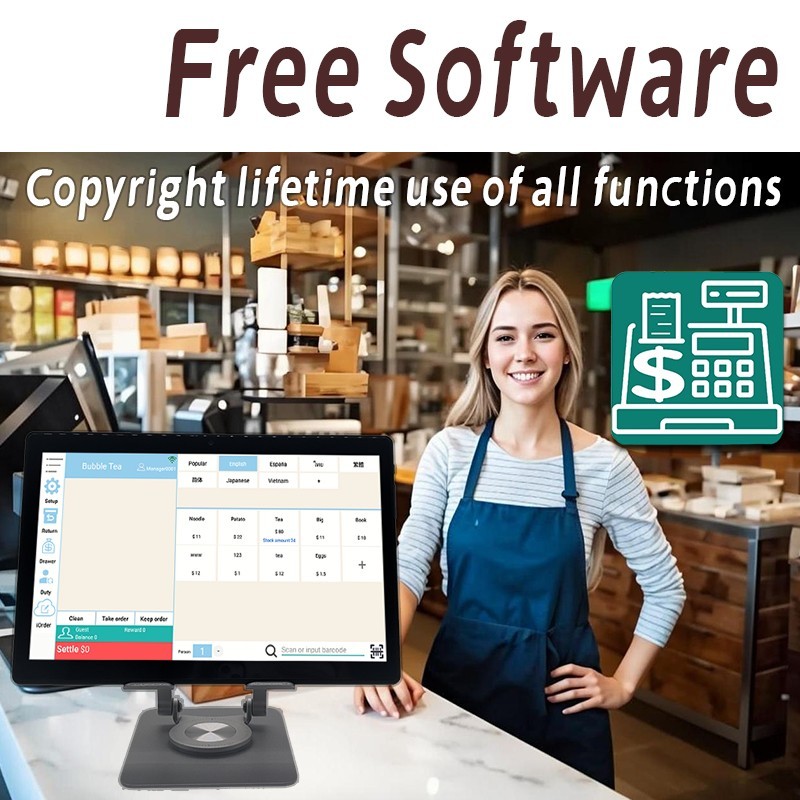 POS Mobile Register Tablet Receipt Printer Software app for Business Restaurant